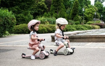 ScootAndRide Highwaykick 1 поездка на самокате 2в1 / Роза