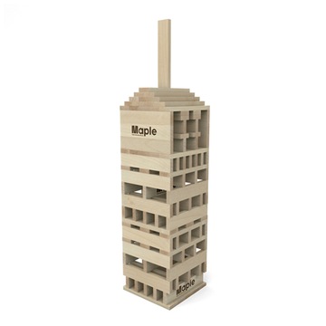 *Деревянные строительные блоки MAPLE 200 ecopack