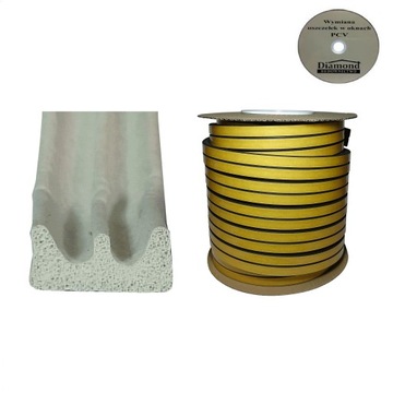 Uszczelka samoprzylepna do bramy drzwi PROFIL E