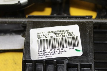 МЕХАНИЗМ СПИНКИ СИДЕНИЯ ПЕРЕДНЕГО СПРАВА, AUDI A6 C7