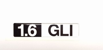 EMBLEMAT NAKLEJKA ZNACZEK FSO POLONEZ 1.6 GLI