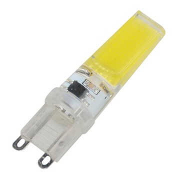 Żarówka G9 LED COB 9W 220 230V -biały zimny MAŁA