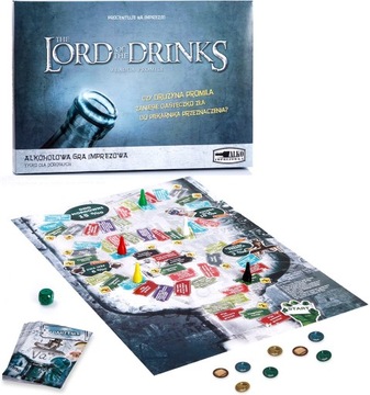 LORD OF THE DRINKS Alkoholowa Gra Imprezowa Gadżet