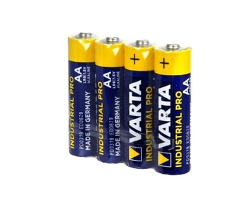 4 x VARTA INDUSTRIAL BATERIA AA LR06 folia