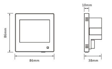 DEXON ВСТРАИВАЕМОЕ BLUETOOTH РАДИО ДЛЯ ВАННОЙ + 4 ДИНАМИКА