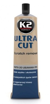 ЛЕГКАЯ АБРАЗИВНАЯ ПАСТА K2 ULTRA CUT УДАЛЯЕТ ЦАРАПИНЫ