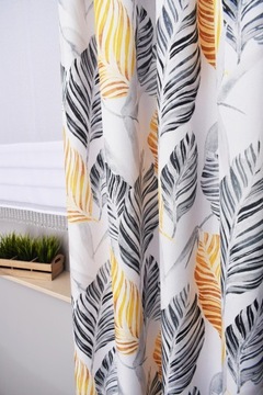 РАЗМЕР ШТОРЫ 150 СМ БОЛЬШИЕ ЛИСТЬЯ ПАПОРОТНИКА 0,5 М