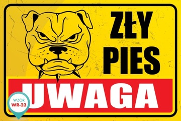 ВНИМАНИЕ ТАРЕЛКА ПВХ BAD DOG 5 мм - 20х30