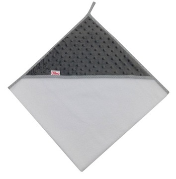 OLKA Okrycie niemowlęce KOMFORT 75x75 MINKY b/s