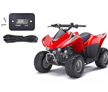 LICZNIK MOTOGODZIN CZASU PRACY SILNIKA QUAD MOTOR