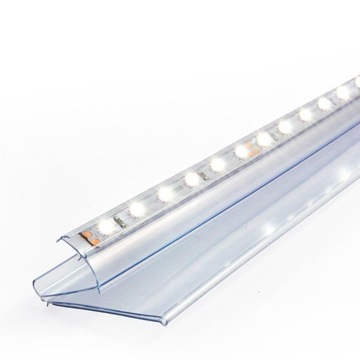 6 szt. listwa cenowa MX-B-LED do taśmy LEDOWE 1 m