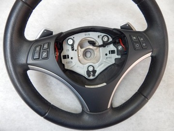 BMW E84 E87 E90 E92 - kierownica łopatki ładna