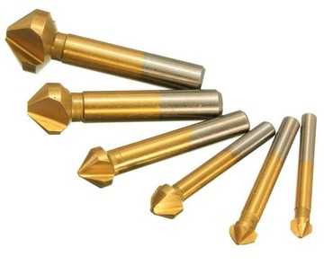 НАБОР СВЕРЛ ДЛЯ КОНИЧЕСКОЙ ФАСКИ, ЗНАЧКИ 6