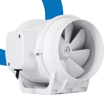 Канальный вентилятор EMAX 125 EBERG, 218 м3/ч, тихий