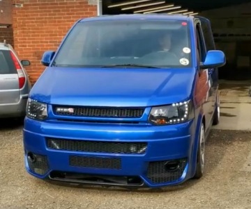 VW Transporter T5 09-15 ЛАМПЫ Светодиодные фары ДХО