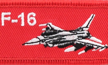 F-35 i F-16 haftowany brelok REMOVE BEFORE FLIGHT