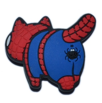 Filmy - Przypinka do Crocs - kot Spiderman 1720