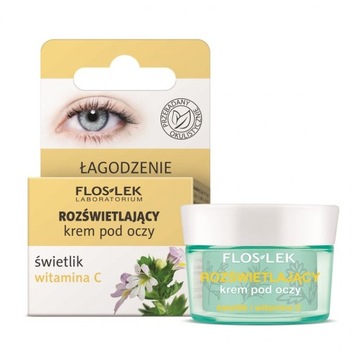 FLOS-LEK ŚWIETLIK I WIT. C KREM POD OCZY 15 ML