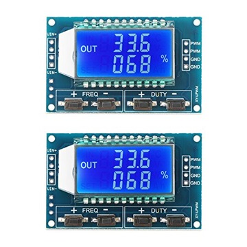 GENERATOR PWM 1Hz-150 Khz 3.3 V-30 V DISPLAY LED