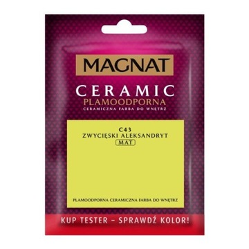 Tester MAGNAT CERAMIC Zwycięski aleksandryt próbka