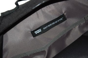 РЮКЗАК LEVIS ЧЕРНЫЙ 20 ЛИТРОВ