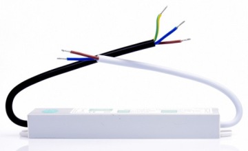 ГЕРМЕТИЧНЫЙ ИСТОЧНИК ПИТАНИЯ ДЛЯ СВЕТОДИОДОВ 12В 2.1А 25Вт IP67 JLM