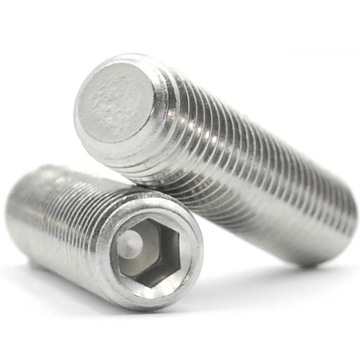 M8X35 ŚRUBA DOCISKOWA NIERDZEWNA WKRĘT BROK 3 SZT