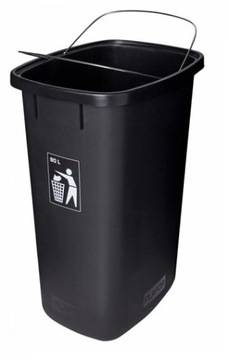 Контейнер для сортировки мусора БУМАГА, 90 литров