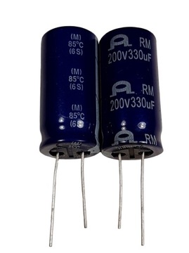 Kondensator el. 330uF 200V PARTSNICS RM za 10szt.