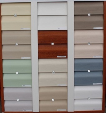 siding panel panele elewacyjne PCV Boryszew PRÓBKA
