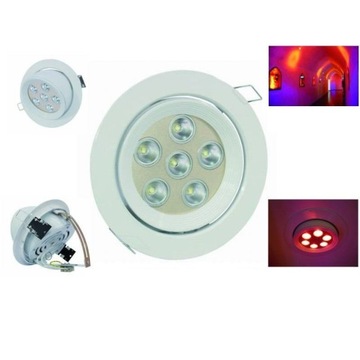 4 Lampy sufitowe LED EUROLITE DL-6 40°