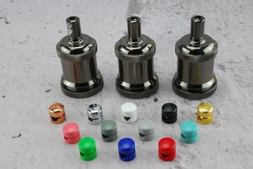 metalowa oprawka e27 czarna VINTAGE z kołnierzem lampa pająk edison LOFT