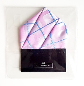 Bordowa poszetka-wypustka, chusteczka do marynarki