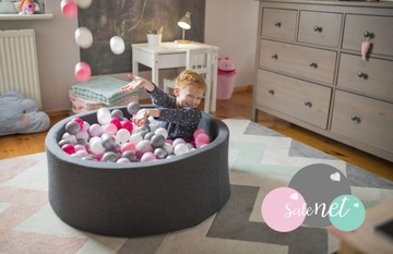 Мячи, шарики, шарики пластиковые 120 шт 6 см, 8 колец.