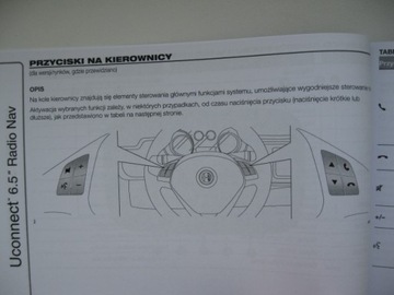 Руководство по эксплуатации системы Alfa Giulietta Uconnect 6.5`PL