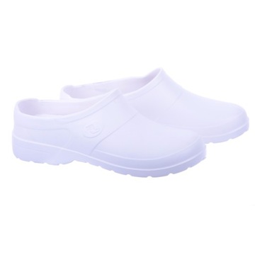 CHODAKI TYPU CLOGS BIAŁE, AMARO, EVA, SRC, 40,CE,F