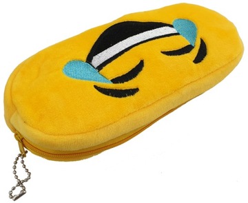 СУМКА PENCINER, ПЛЮШЕВАЯ КОСМЕТИЧЕСКАЯ СУМКА EMOTICON