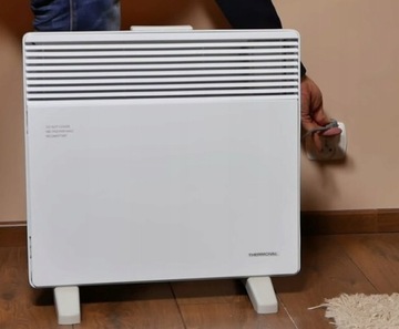 Электрический настенный конвектор Thermoval TX 1000W TC на ножках белый