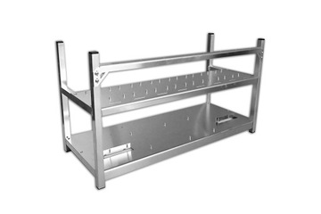 OBUDOWA KRYPTOWALUT 2xPSU_8xGPU RISER nowy 009s