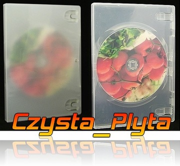Коробки для 1 DVD 14 мм, прозрачные, EU, 10 шт. As Amaray