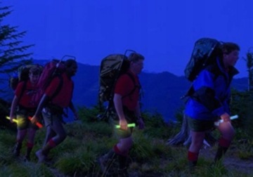 ХИМИЧЕСКИЙ СВЕТЯЩИЙСЯ СВЕТ ДЛЯ ВЫЖИВАНИЯ АВАРИЙНЫЙ дорожный камуфляж + веревка 2 шт.