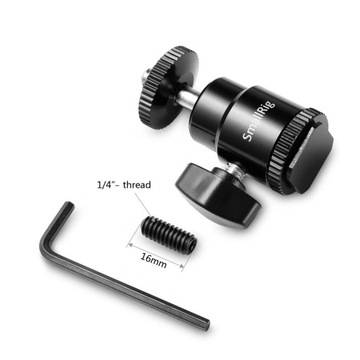 SmallRig 761 — мини-шаровая головка с универсальным креплением на ножке