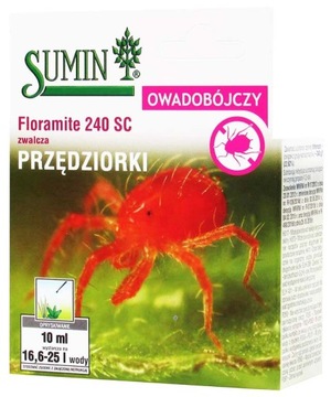 Floramite 10 ml zwalczanie przędziorka, przędziorek