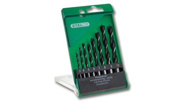 WIERTŁA WIERTŁO DO DREWNA STALCO 8 ELEMENTÓW