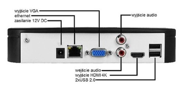IP-РЕГИСТРАТОР BCS-L-SNVR0801-4KE /8CH H265+