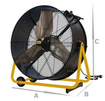 ОСЕВОЙ ВЕНТИЛЯТОР MASTER DF30P 10200 М3/Ч