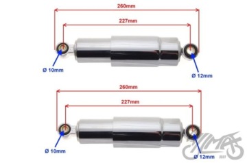 ЗАДНИЙ АМОРТИЗАТОР KING MOOSE KINGWAY CHOPER MAGNUS