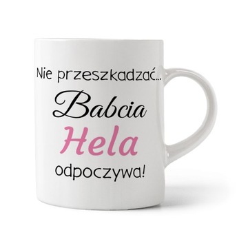 KUBEK Z IMIENIEM - na prezent - DZIEŃ BABCI