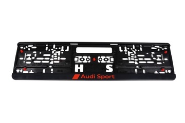RAMKA TABLICY REJESTRACYJNEJ KOLEKCJA AUDI SPORT