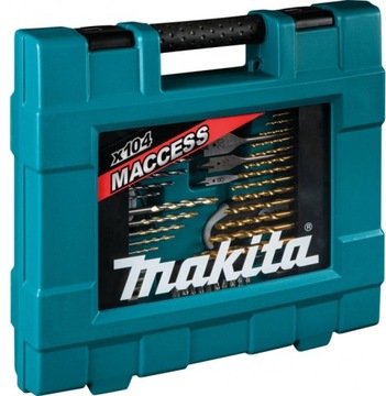 WIERTŁA BITY KOŃCÓWKI MAKITA ZESTAW 104szt D-31778
